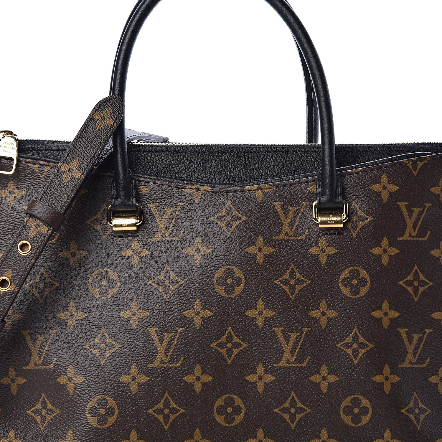 Louis Vuitton Monogram Pallas Full Black 8 of 10