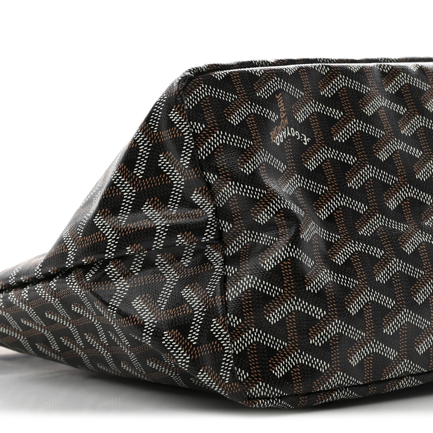 Goyardine Saint Louis PM Black Gold
