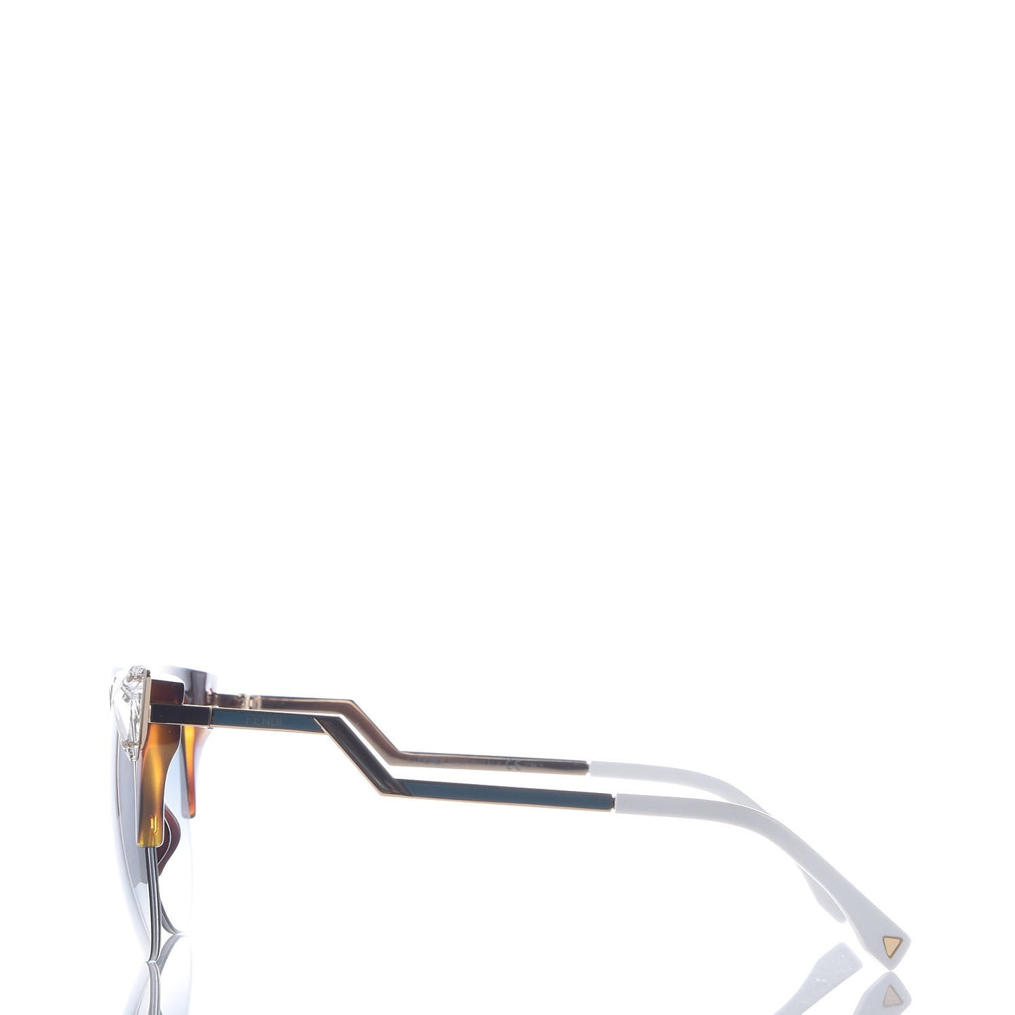 Iridia Cat Eye Sunglasses FF 0041/S Brown