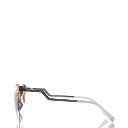 Fendi Iridia Cat Eye Sunglasses FF 0041/S Brown 3 of 7