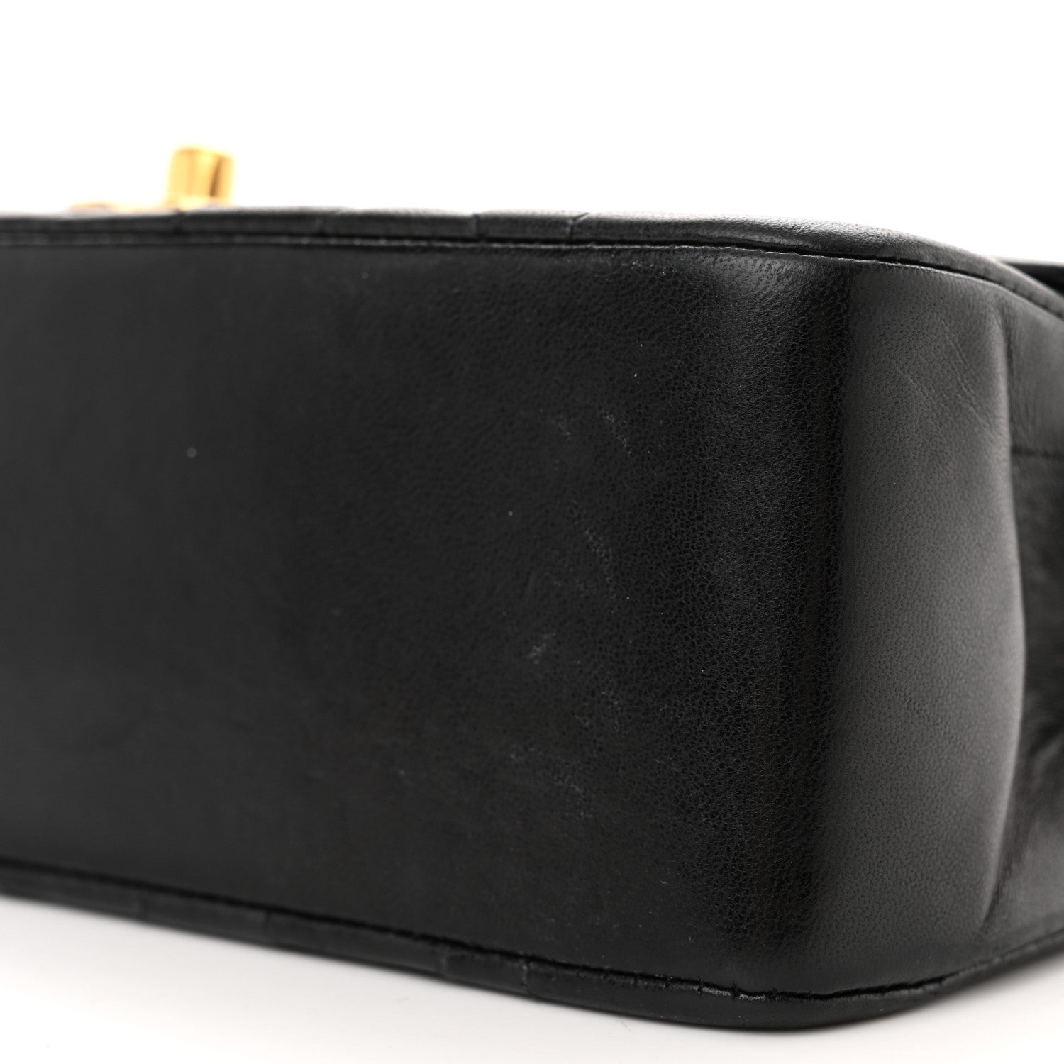 Chanel Lambskin Quilted Small Single Flap Black 11 of 16