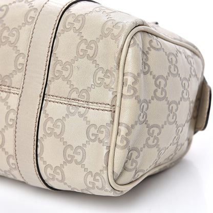 Gucci Guccissima Small Joy Boston Off White 11 of 16