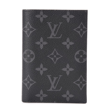 Louis Vuitton Monogram Eclipse Passport Cover 1 of 11