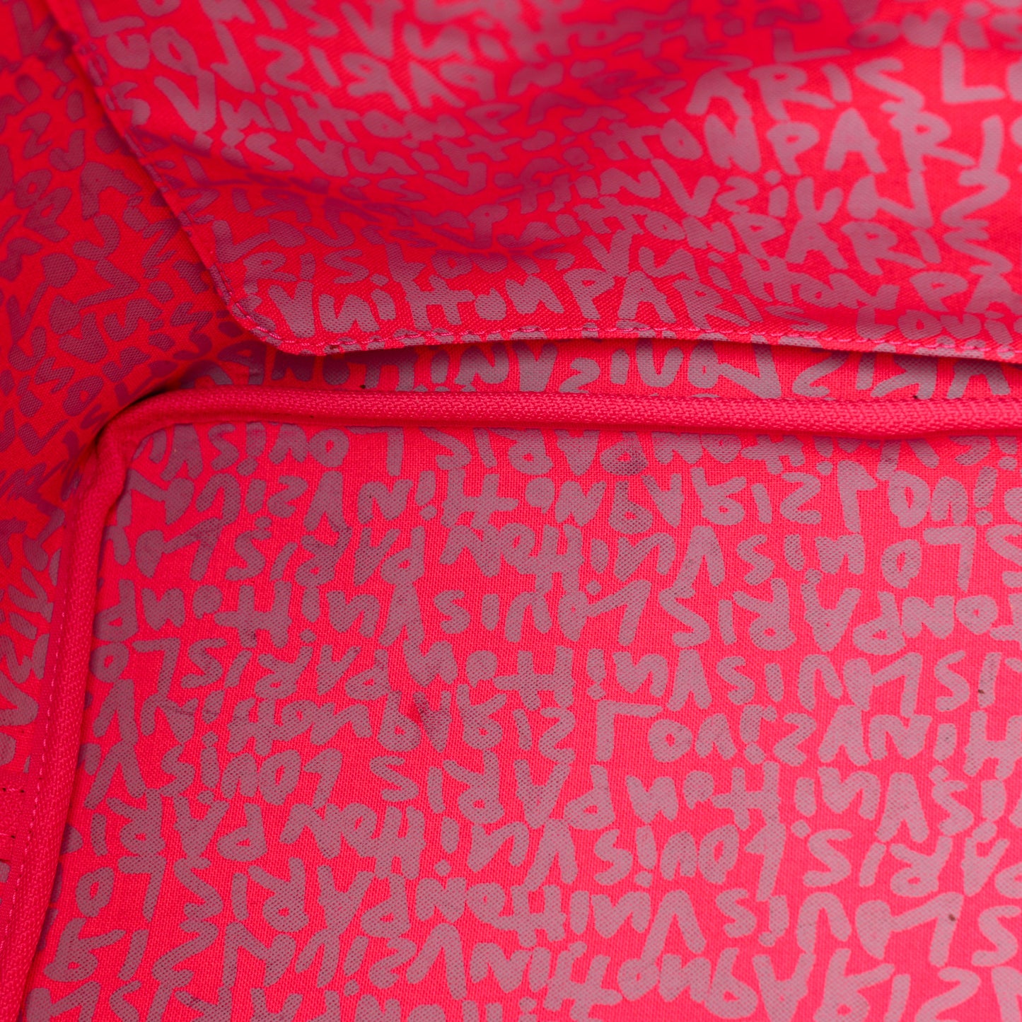 Monogram Graffiti Neverfull GM Fuchsia