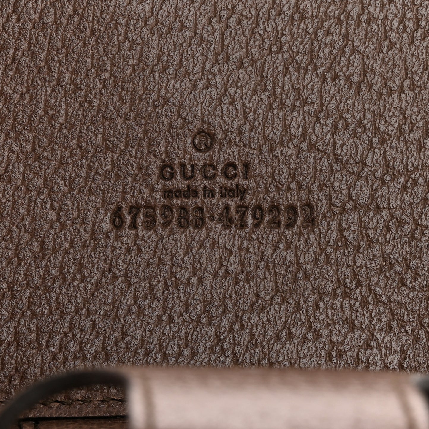 GG Supreme Monogram Textured Dollar Calfskin Web Ophidia AirPods Pro Case Beige Ebony New Acero