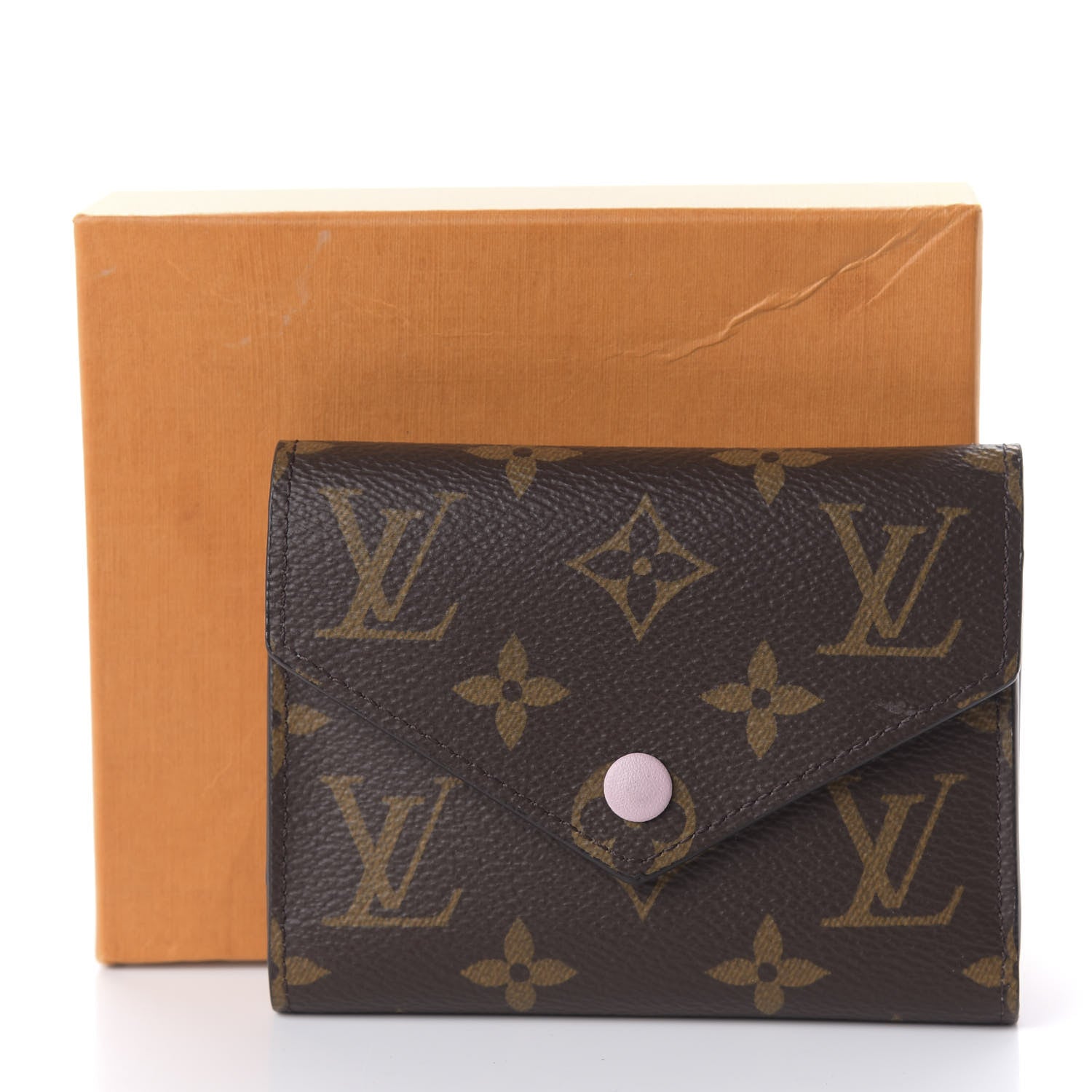 Louis Vuitton Monogram Victorine Wallet Rose Ballerine 10 of 10