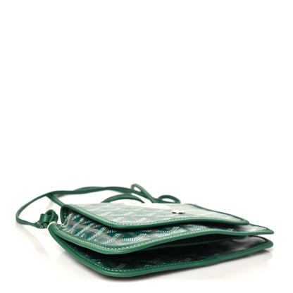 Goyard Goyardine Coeur Plumet Wallet Clutch Green 3 of 8
