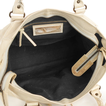 Balenciaga Chevre Classic Hardware City White 6 of 9