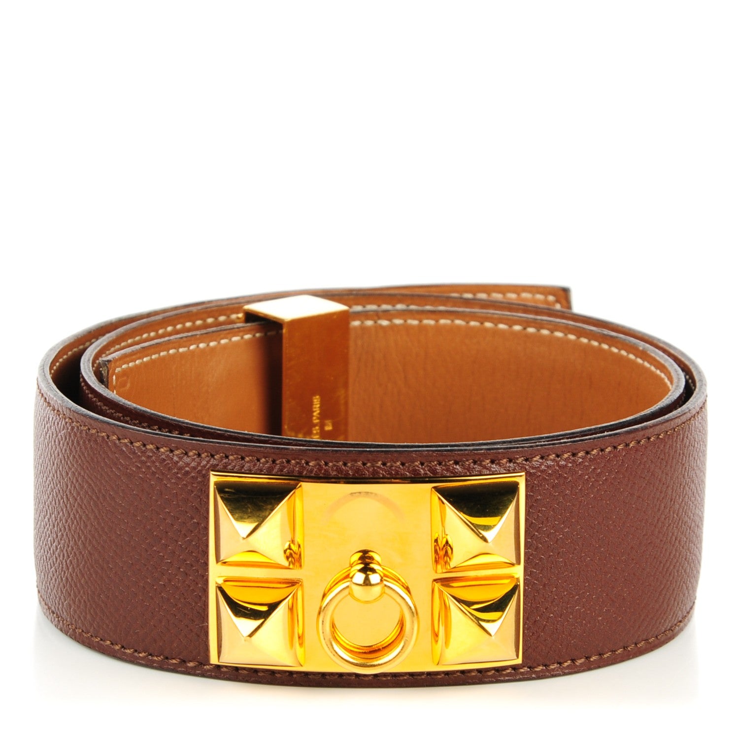 Hermes Courchevel Collier De Chien CDC Belt 70 1 of 9