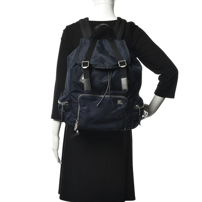 Burberry Nylon Puffer Medium Rucksack Backpack Blue 2 of 10