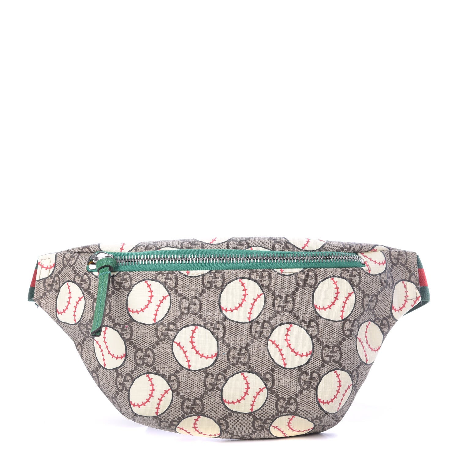Gucci GG Supreme Monogram Baseballs Web Childrens Belt Bag 1 of 10