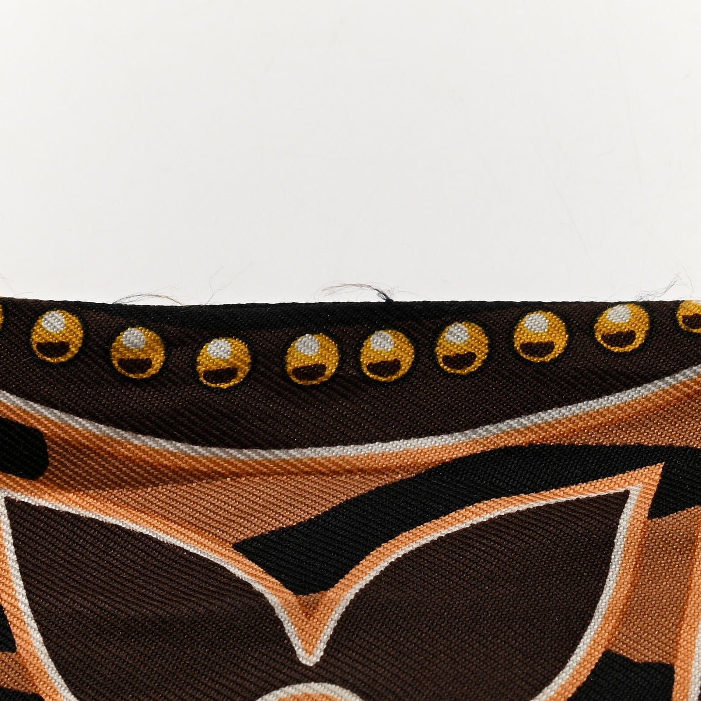 Silk Monogram LV World Bandeau Brown