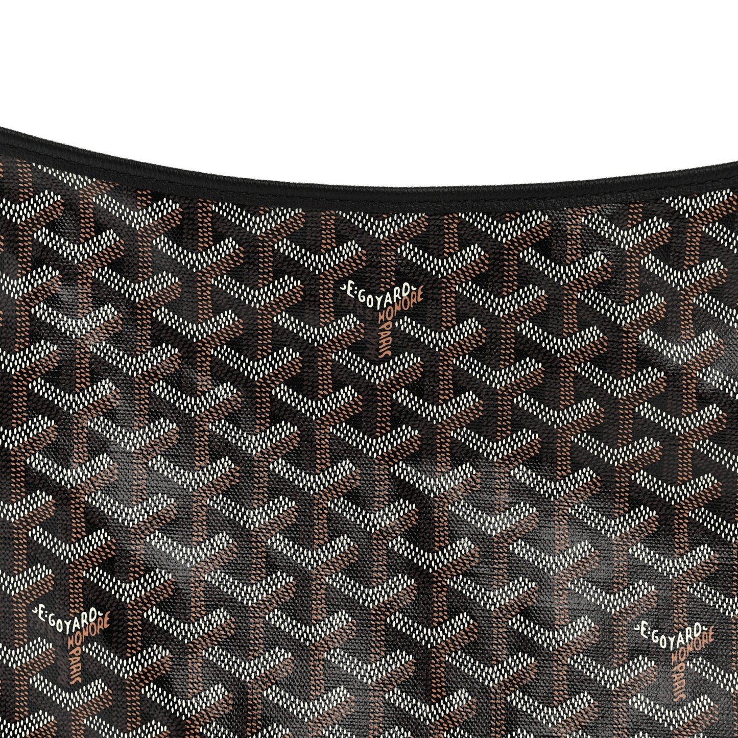 Goyardine Boheme Hobo Black