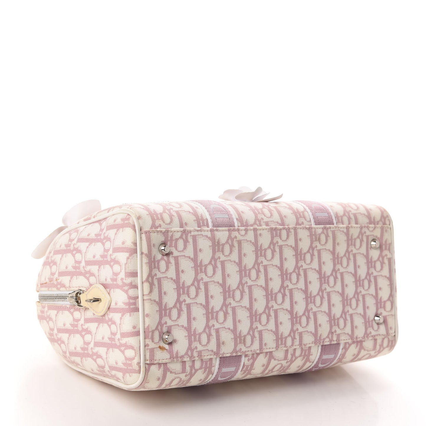 Monogram Girly Boston Pink