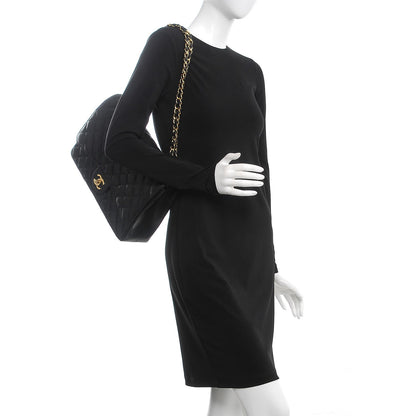 Chanel Caviar Quilted Maxi Double Flap Black 2 of 8