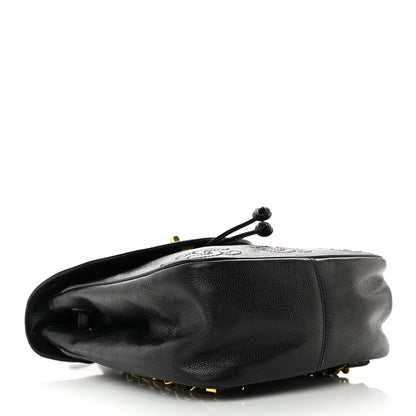 Chanel Caviar CC Backpack Black 4 of 15