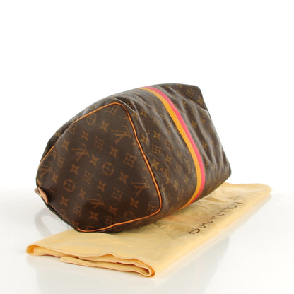 Louis Vuitton Monogram My LV Heritage Speedy 30 Fuchsia Yellow 4 of 9