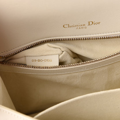 Christian Dior Lambskin Studded Medium Diorama Flap Bag Latte 9 of 11