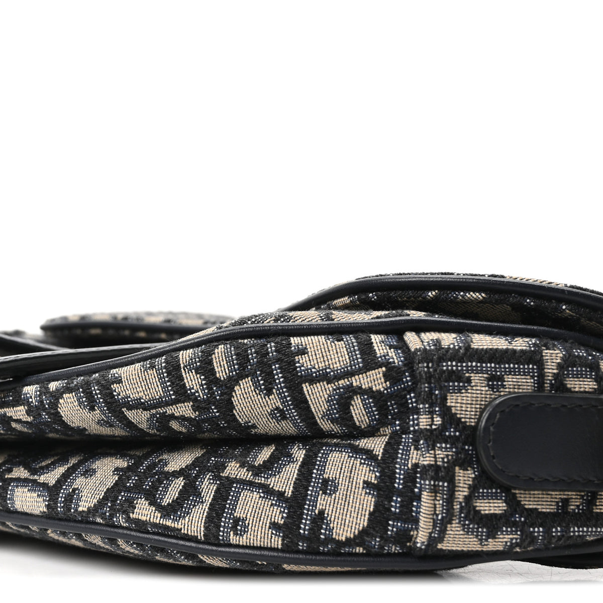 Oblique Saddle Bag Blue