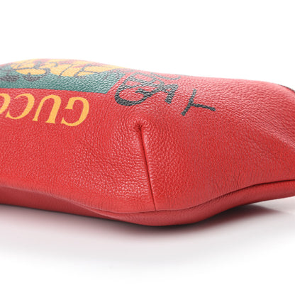Gucci Grained Calfskin Coco Capitan Logo Belt Bag Hibiscus Red 10 of 10
