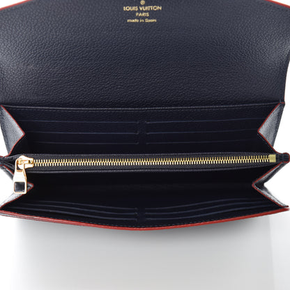 Louis Vuitton Empreinte Sarah Wallet NM Marine Rouge 5 of 9