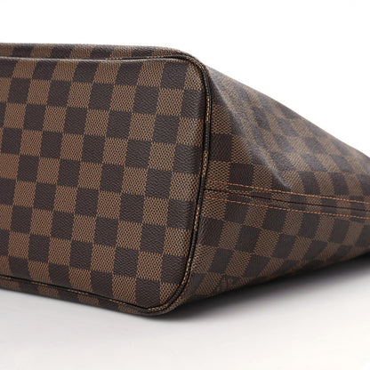 Louis Vuitton Damier Ebene Neo Neverfull MM Rose Ballerine 8 of 10