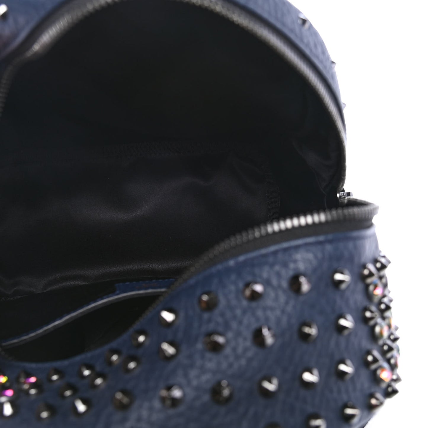 Visetos Swarovski Mini Stark Diamond Backpack Dress Blue
