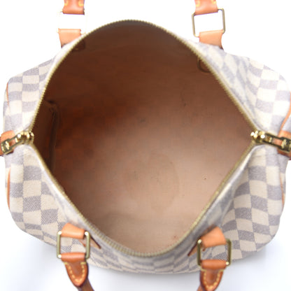 Louis Vuitton Damier Azur Speedy Bandouliere 30 5 of 22