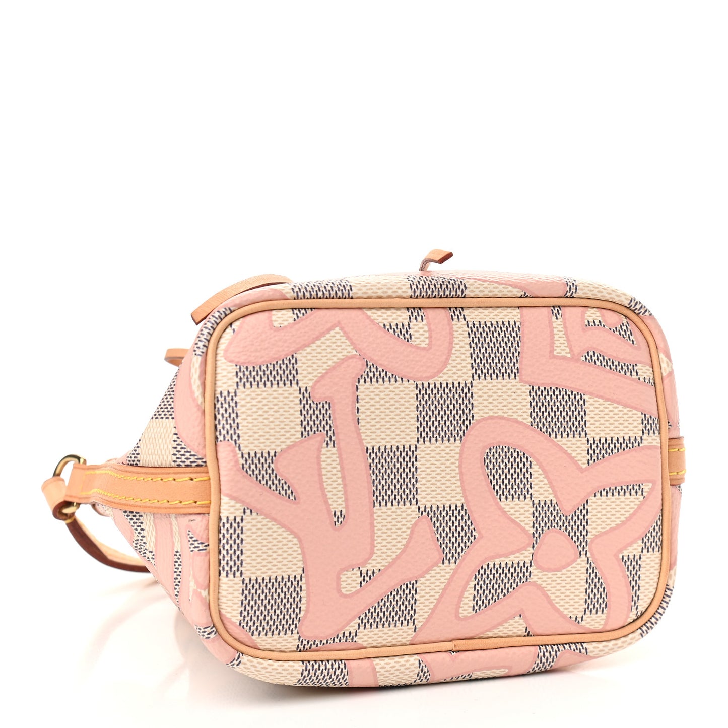 Damier Azur Tahitienne Nano Noe Rose Ballerine
