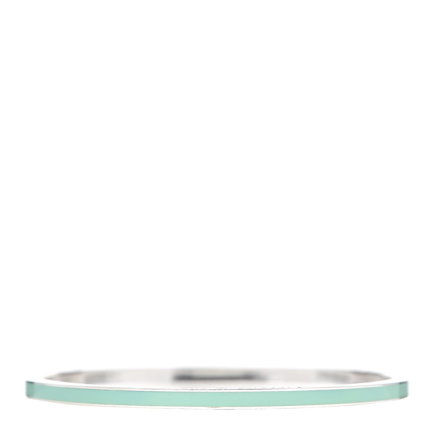 Sterling Silver Enamel Bangle Bracelet Blue