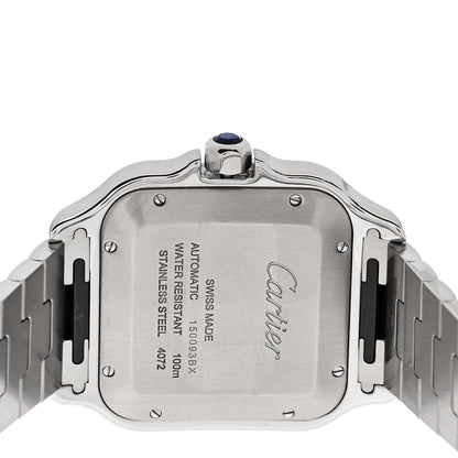 Cartier Stainless Steel 39.8mm Santos De Cartier Automatic Watch 4 of 5
