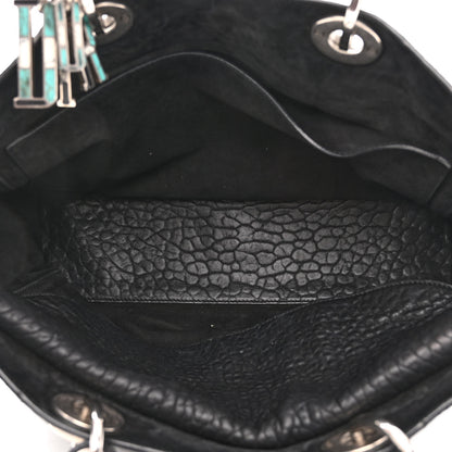 Christian Dior Canyon Grained Lambskin Large Lady Dior Black 5 of 12