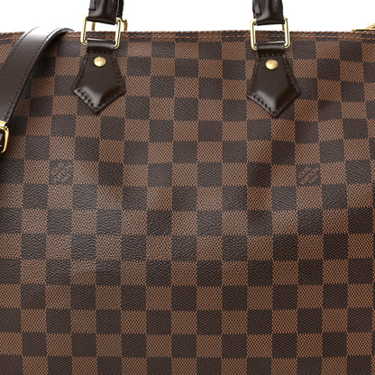 Louis Vuitton Damier Ebene Speedy Bandouliere 35 8 of 10