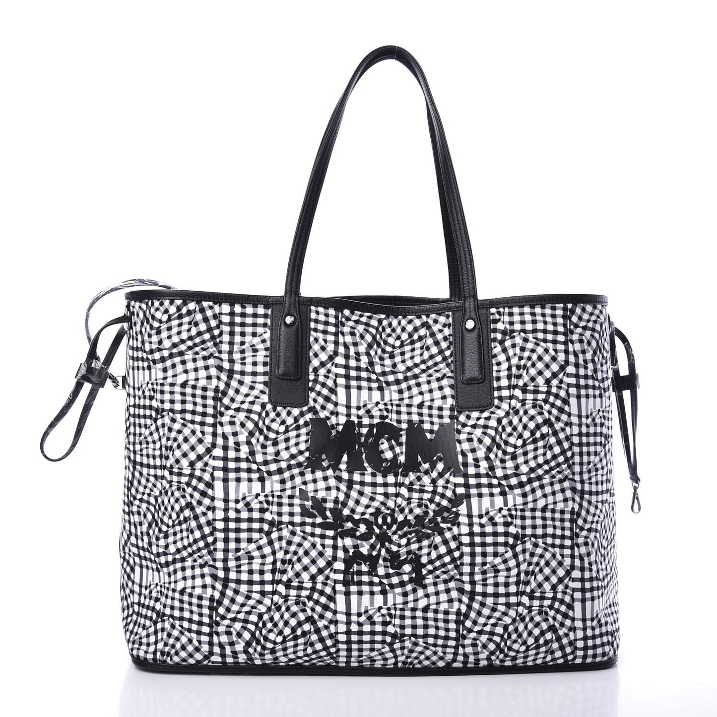 Visetos Large Liz Reversible Shopper Tote Black