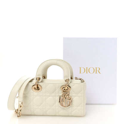 Christian Dior Lambskin Cannage Small Lady D-Joy Latte 31 of 31
