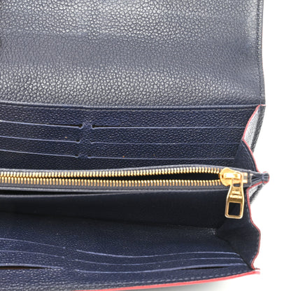 Louis Vuitton Empreinte Sarah Wallet NM Marine Rouge 5 of 14