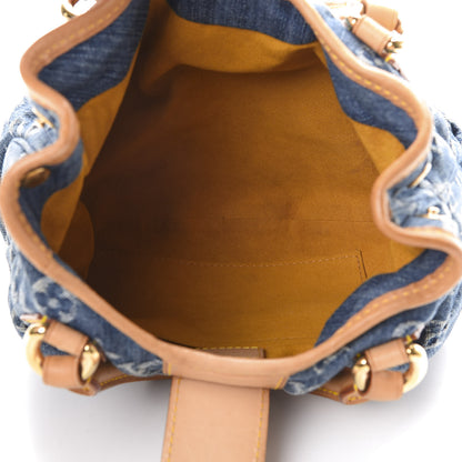 Louis Vuitton Monogram Denim Pleaty Blue 4 of 11