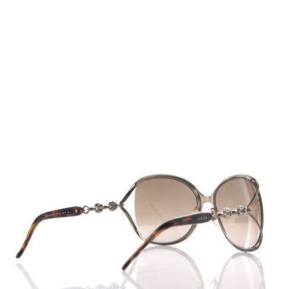 Gucci Crystal Marina Chain Sunglasses 4250/N/S Tortoise 4 of 10