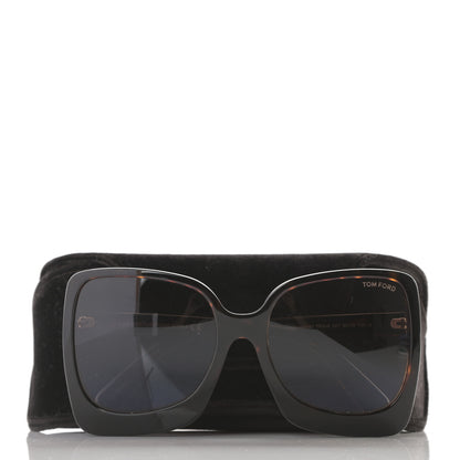 Tom Ford Acetate Emmanuella Sunglasses TF618 Havana 8 of 8