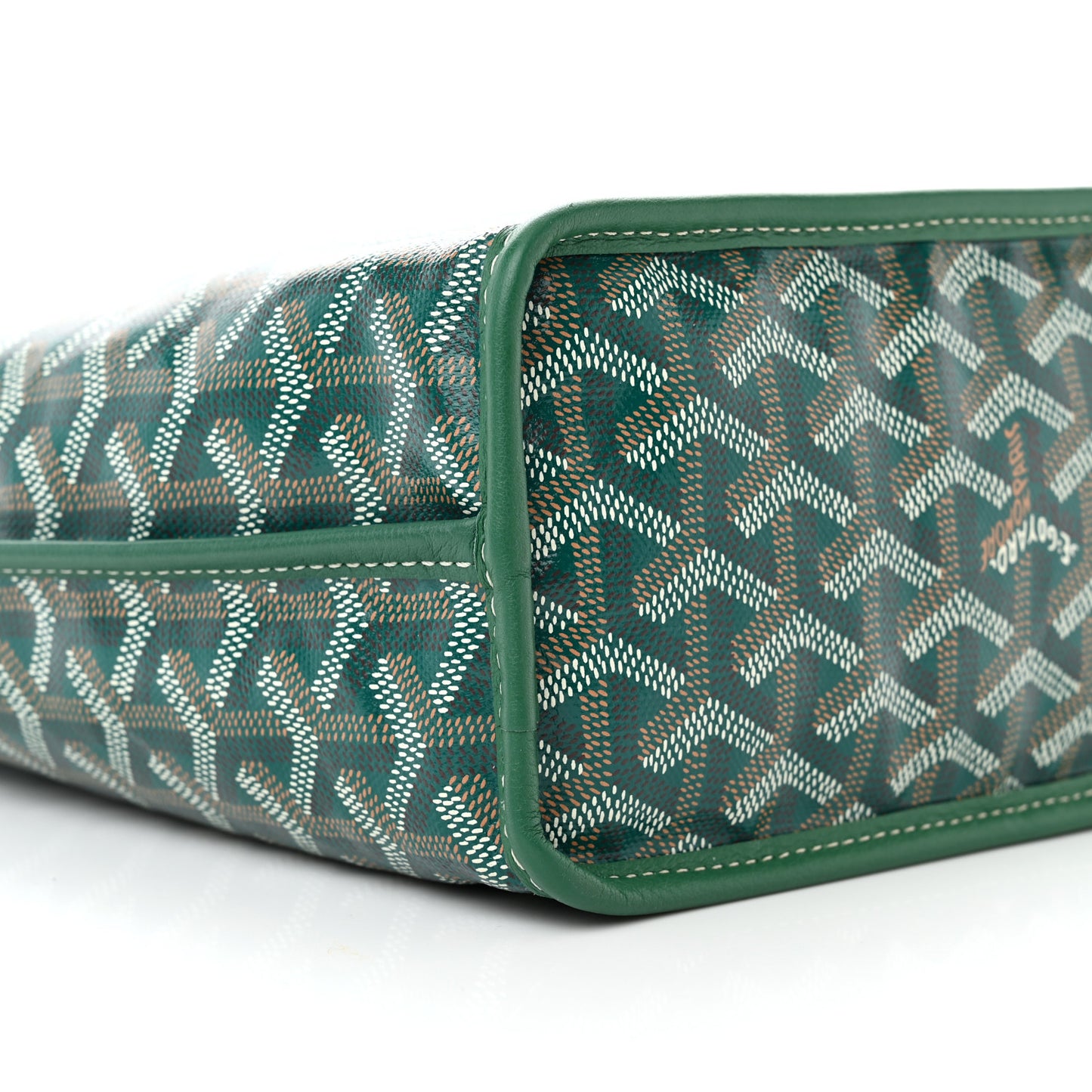 Goyardine Reversible Mini Anjou Green