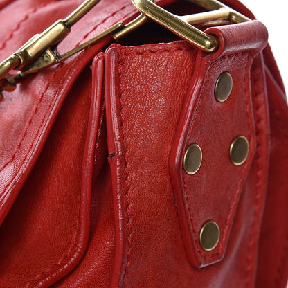 Proenza Schouler Lambskin PS1 Extra Large Satchel Lipstick Red 15 of 20