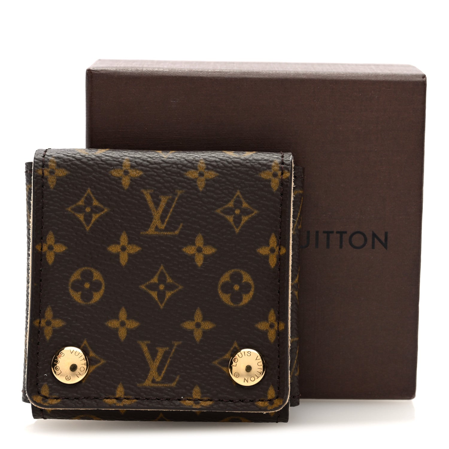 LOUIS VUITTON モノグラム リングケース Louis Vuitton Monogram Folding Jewelry Case PM 1862359 – FASHIONPHILE