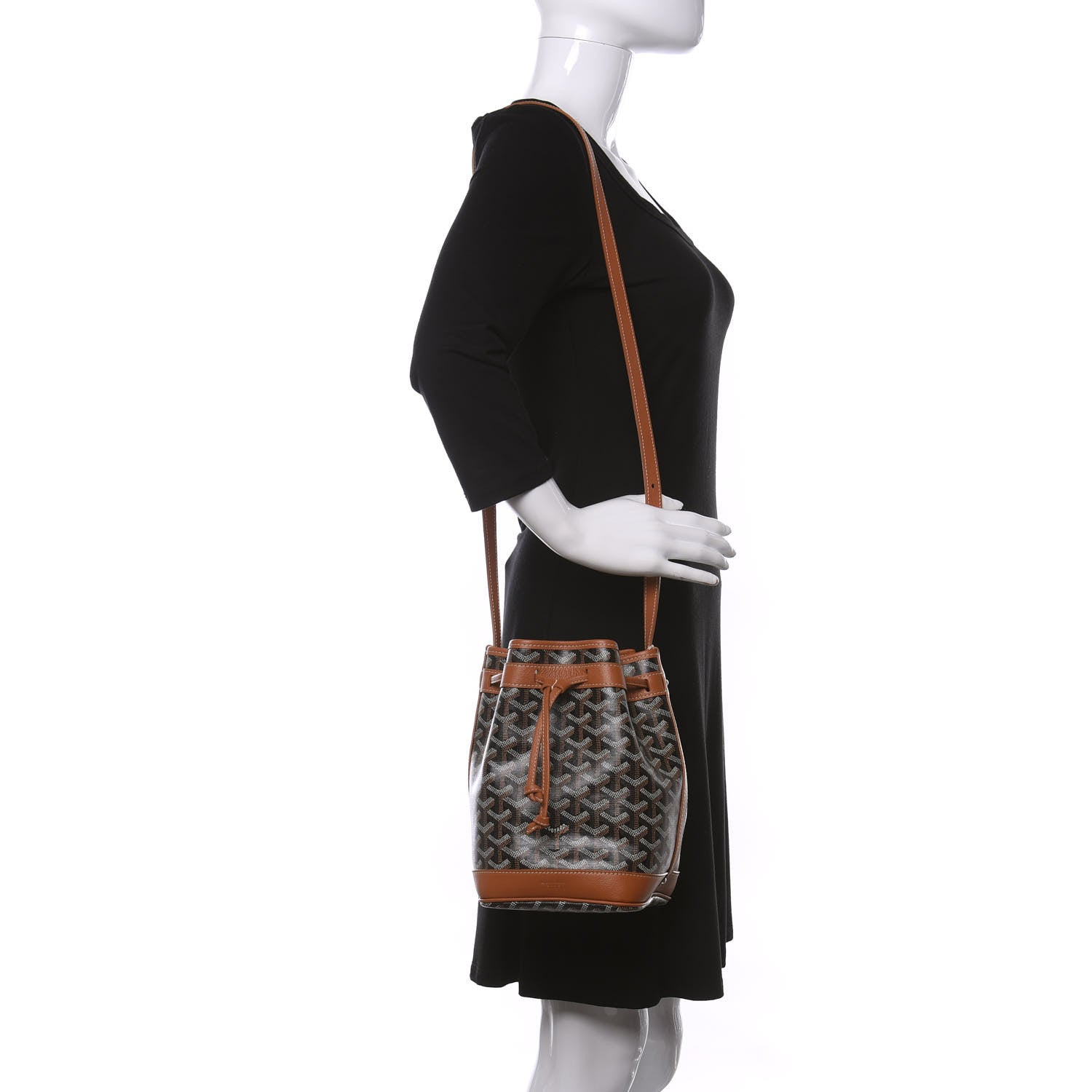 Goyard Goyardine Petit Flot Black Gold 2 of 7
