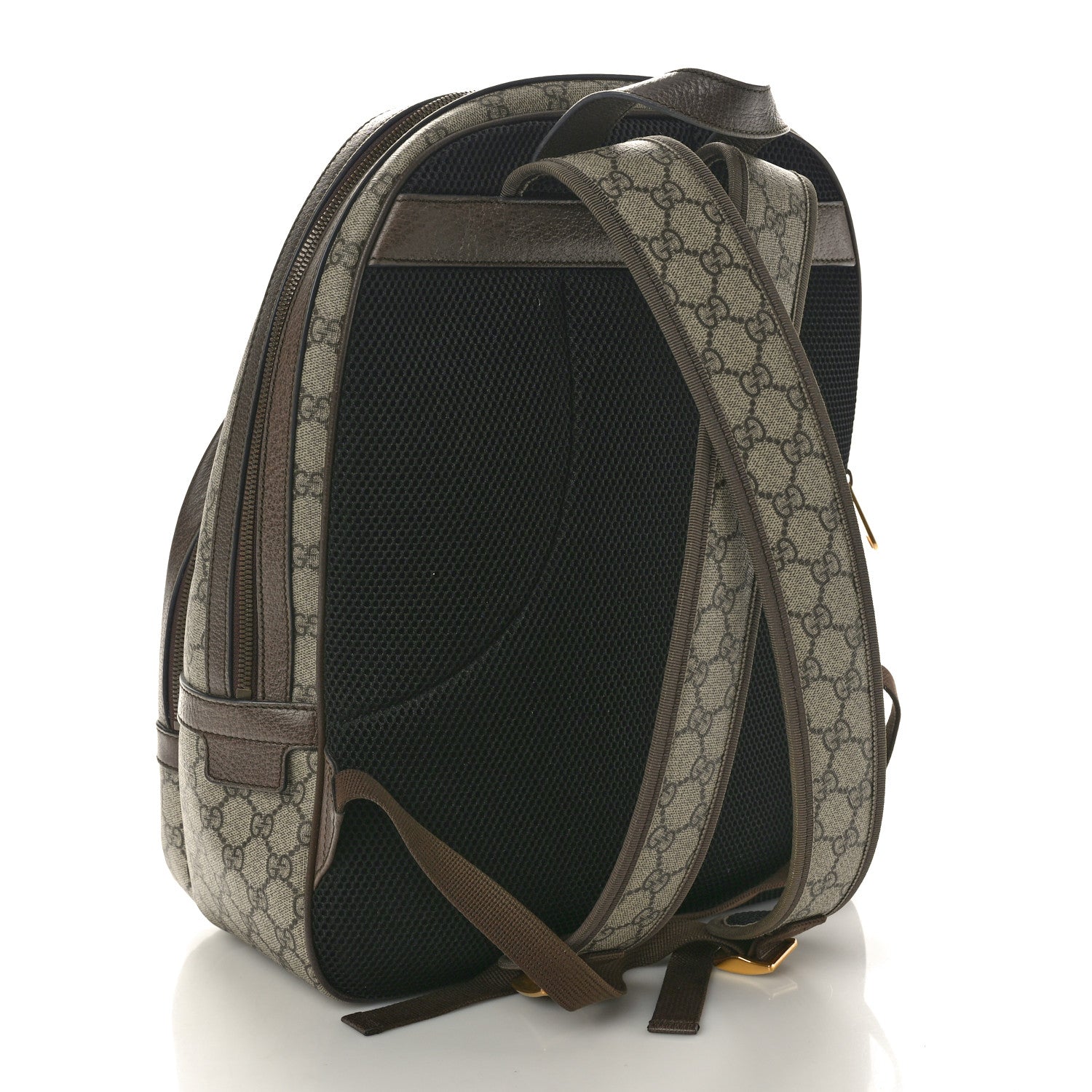 Gucci GG Supreme Monogram Medium Ophidia Day Backpack Brown 3 of 11