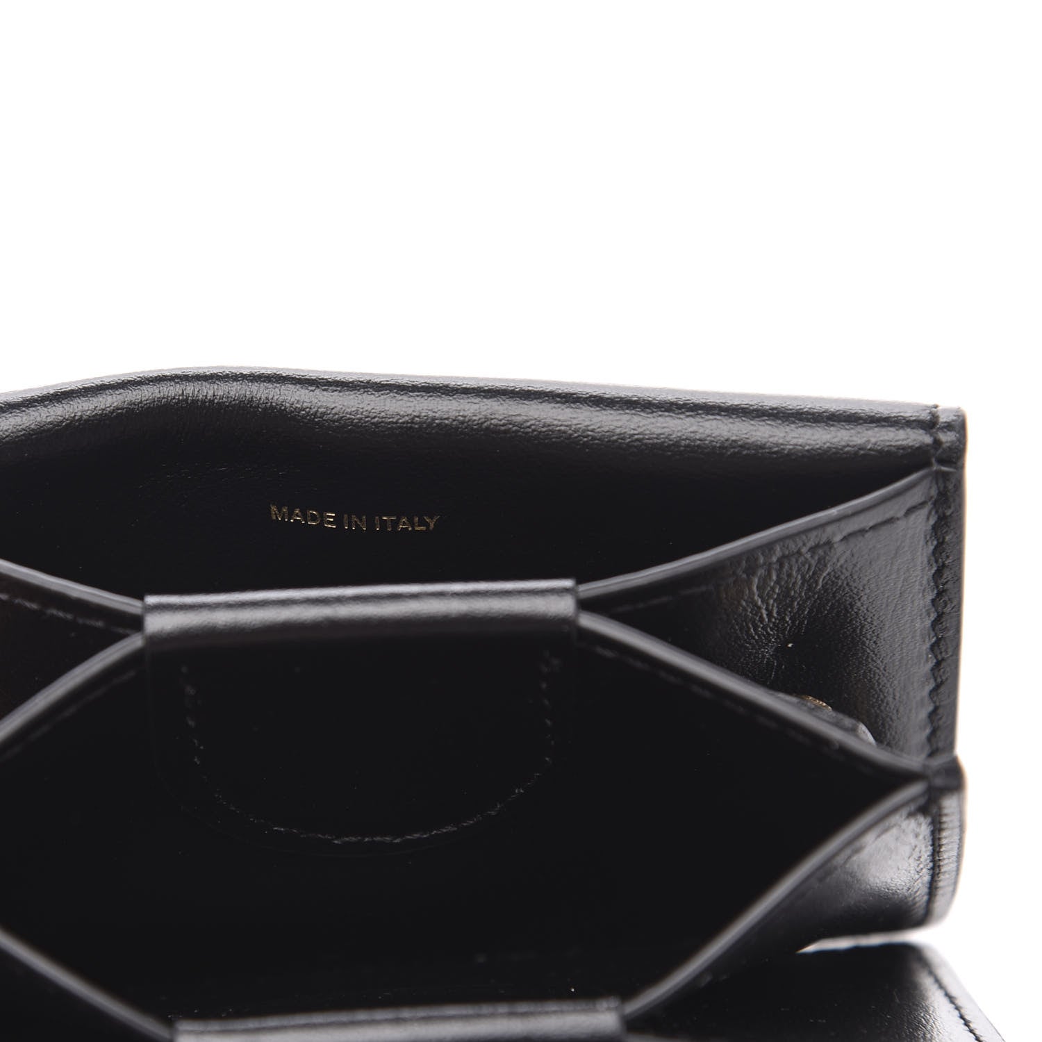 Burberry Lambskin Quilted Card Case With Detachable Strap Black 7 of 9