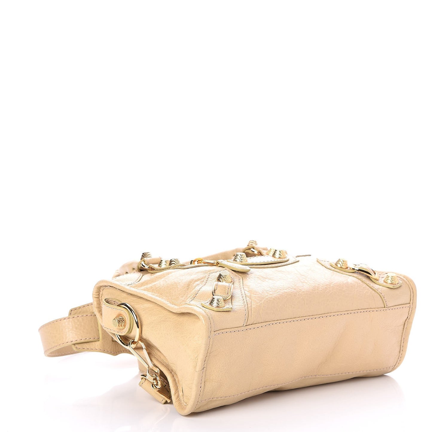 Agneau Giant 12 Gold Hardware Mini City Dune