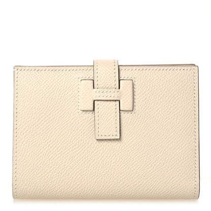 Hermes Epsom H Passant Compact Wallet Craie 1 of 10