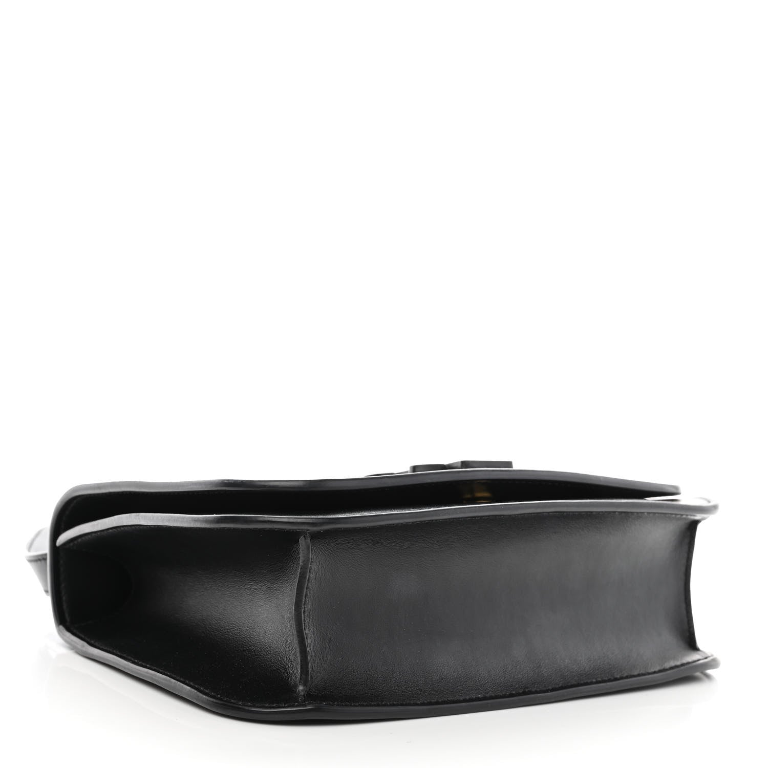 Saint Laurent Smooth Calfskin Small Spontini Saddle Bag Black 4 of 11