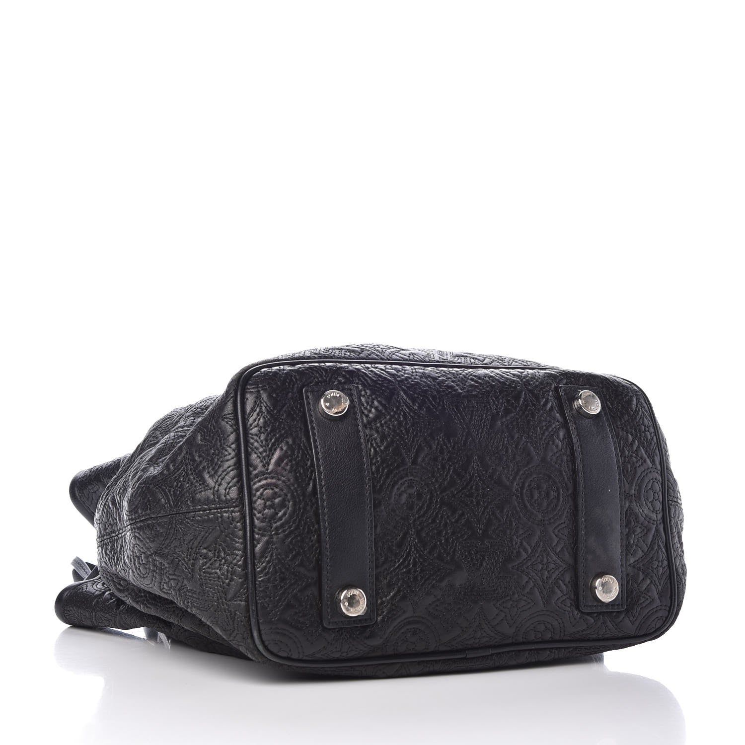 Louis Vuitton Monogram Lambskin Antheia Lilia PM Black 4 of 8