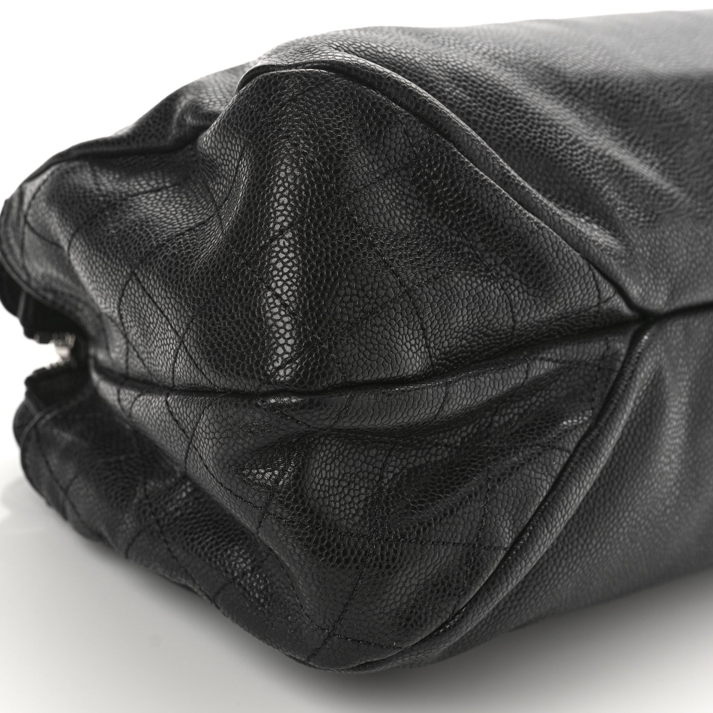 Caviar CC Timeless Shoulder Bag Black